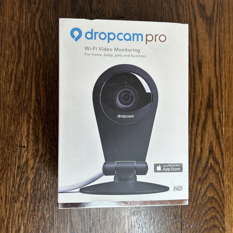 Dropcam Pro Wireless Security Camera with Stand & Power Supply