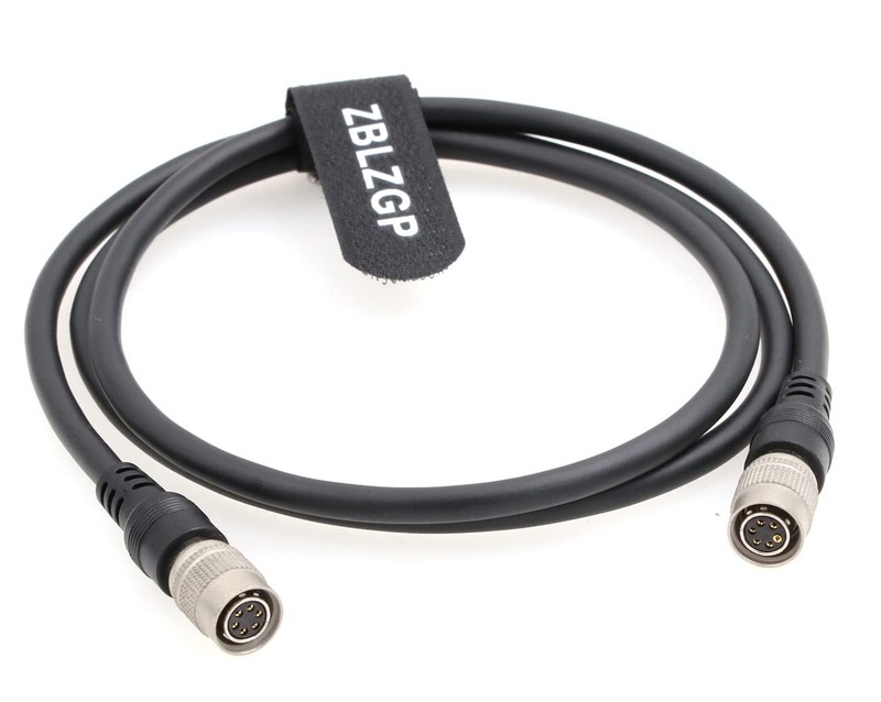 Hirose 6 Pin Female To Female Cable For Industrial Basler CCD Camera 60cm gallery