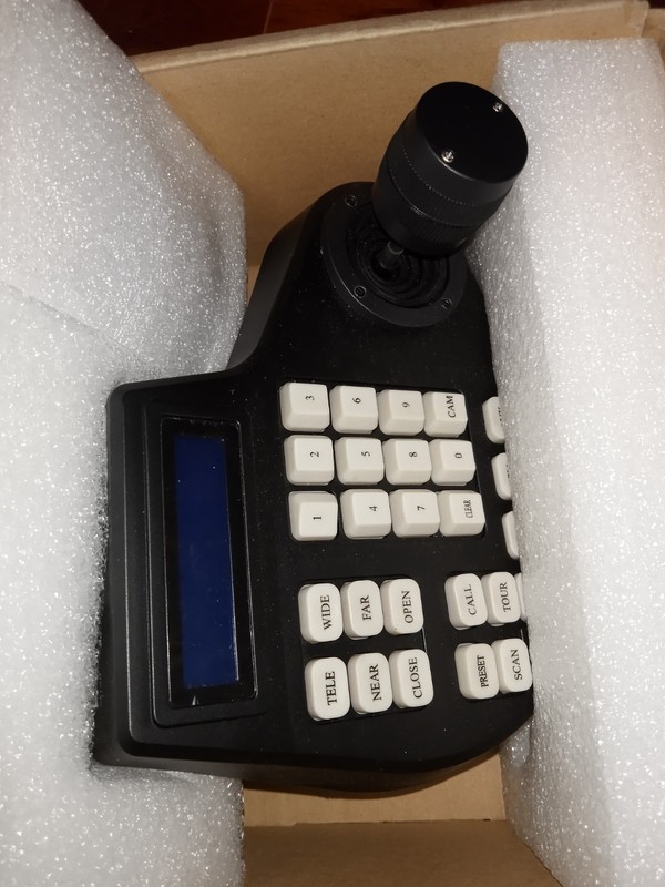 Mini Analog PTZ Camera Keyboard with 4D Joystick Speed Dome Controller Yaekoo gallery