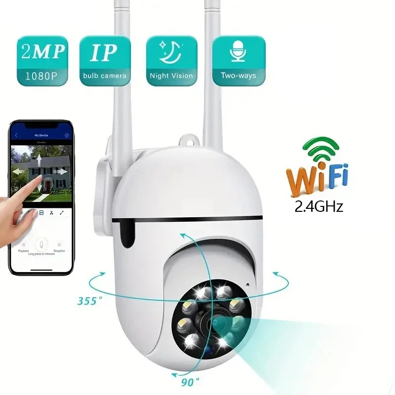 A7 Wi-Fi 1080P PTZ Outdoor Zoom 4X Professional Audio Surveillance Camera gallery