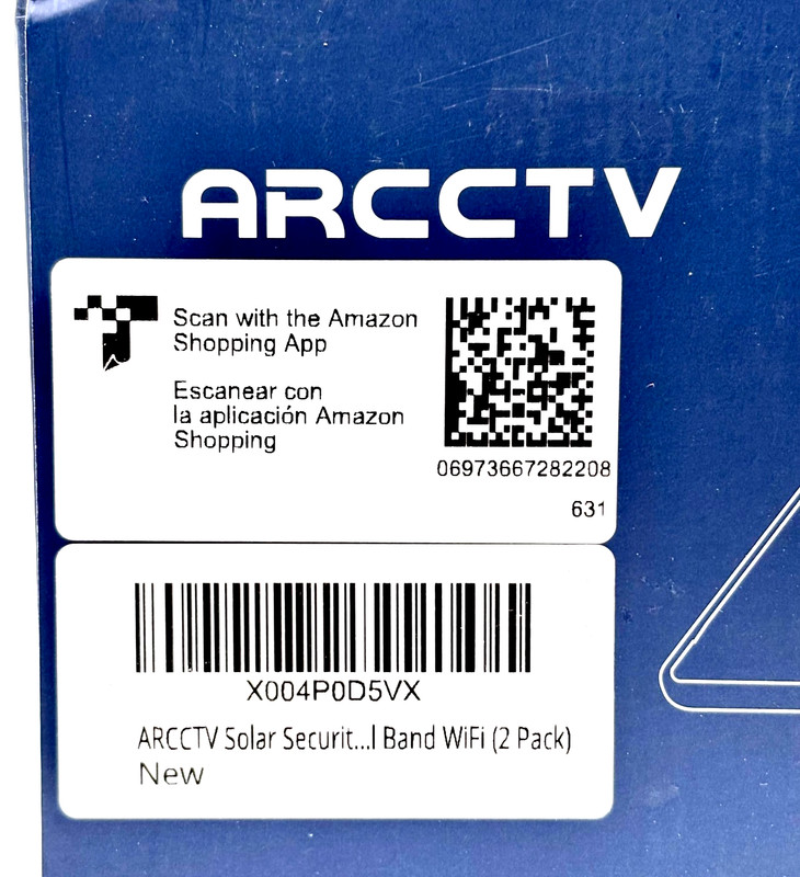 ARCCTV 2K Smart Security Camera Wireless Battery Powered IP65 gallery