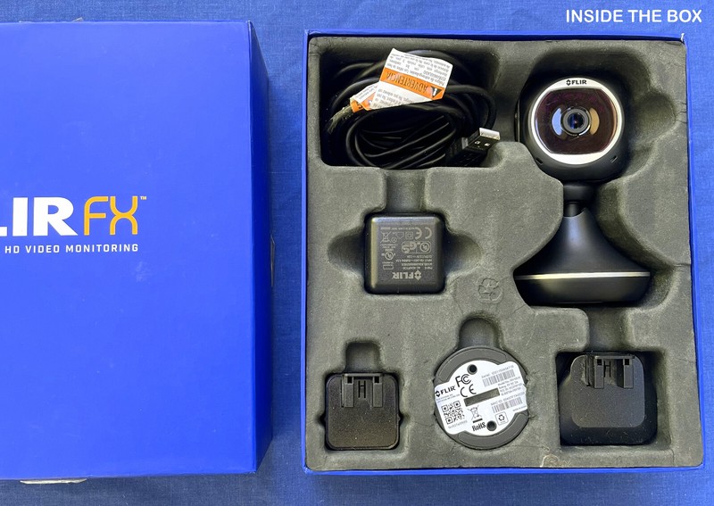 FLIR FX ✅ Wireless HD Video Security Camera, Indoor Stand, USB AC Power Adapter gallery