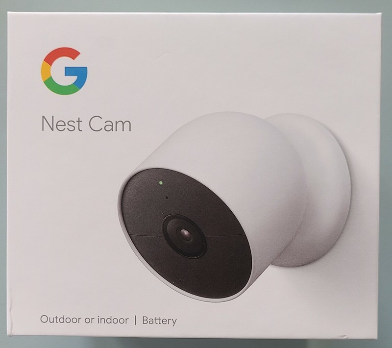 Google Nest Cam Battery Indoor/Outdoor GA01317-US White