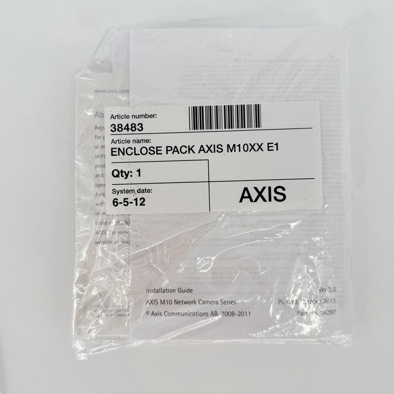 Axis M1054 Network IP Security Camera NO Box w/ Power Adapter Mount Kit PoE gallery