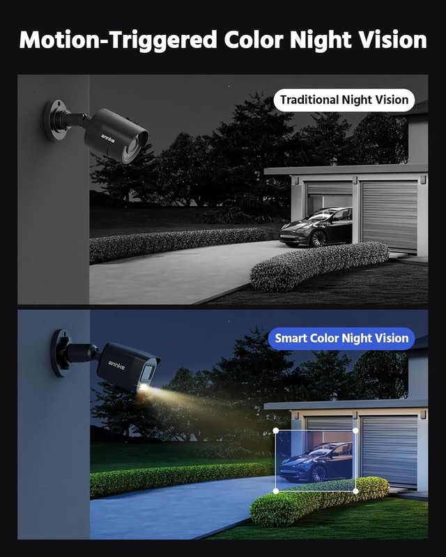 ANNKE 3K Lite Wired Security Camera System 8CH 1TB HDD gallery