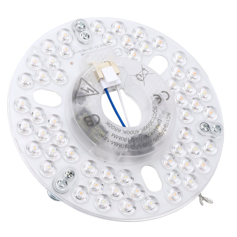 3CCT LED Ceiling Fan Light Panel Efficient Heat Dissipation Memory Function For gallery