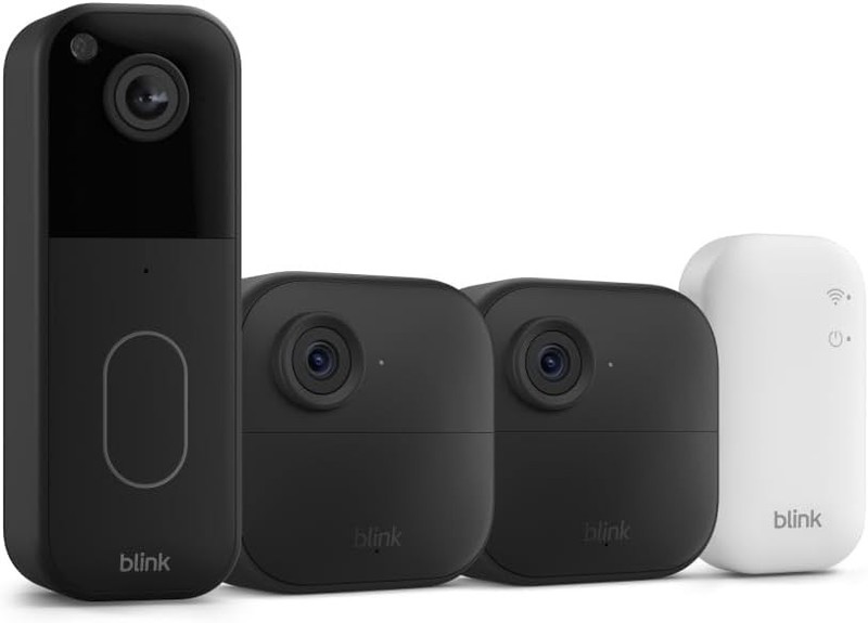 Amazon Blink Video Doorbell+Outdoor 4 Wireless smart security with two cameras