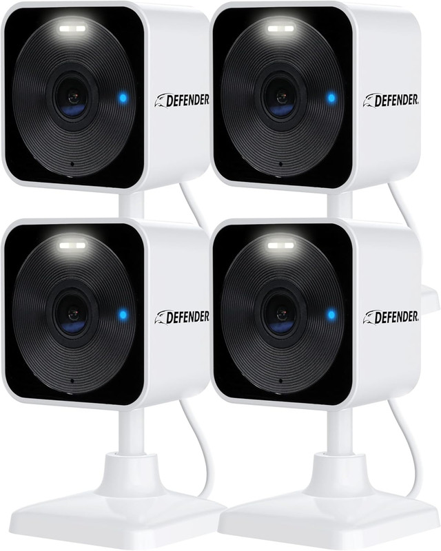 GO 2K AI Powered Wifi Indoor/Outdoor Home, Business, Pet, Baby Security Camera, gallery