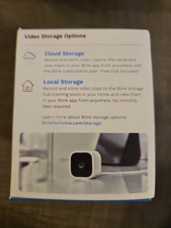 Blink Mini - Compact indoor plug-in smart security camera, 1080p HD video, night gallery