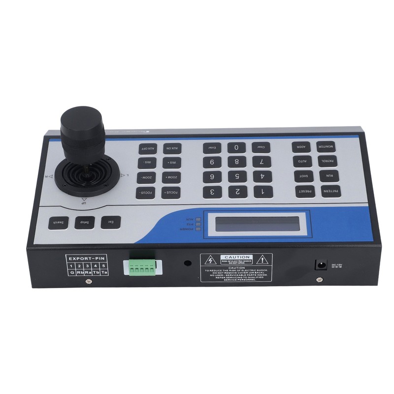 3D Camera PTZ Controller ABS Mini Analog PTZ Dome Camera Keyboard For Bank gallery