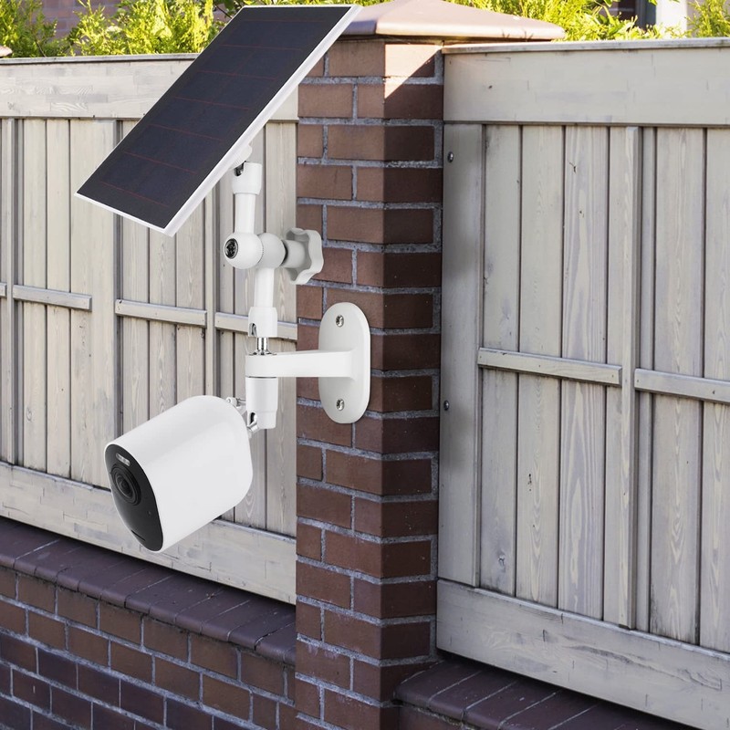 2-in-1 Wall Mount for Arlo Solar Panel and Arlo /2/3/4/Ultra , Adjustable Ang... gallery