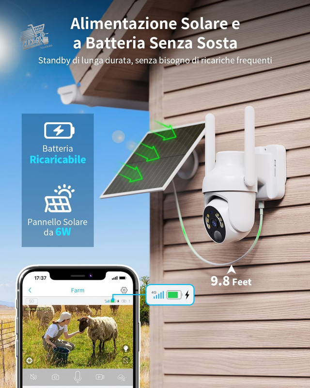 2 Cameras Outdoor Surveillance 4G SIM Solar Wireless Battery PTZ 2K gallery