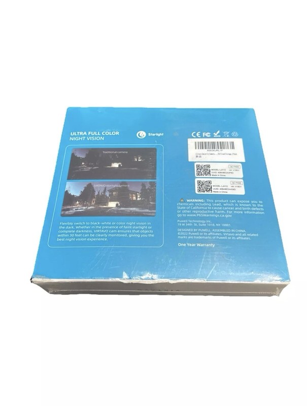 VIRTAVO Starlight Security Cameras 2 Pack Full HD 1080P gallery