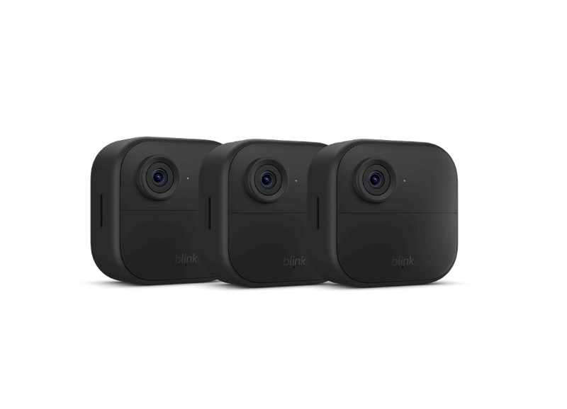 Blink Outdoor 4 Wireless Security Camera System 3 Cameras Battery Power NEW