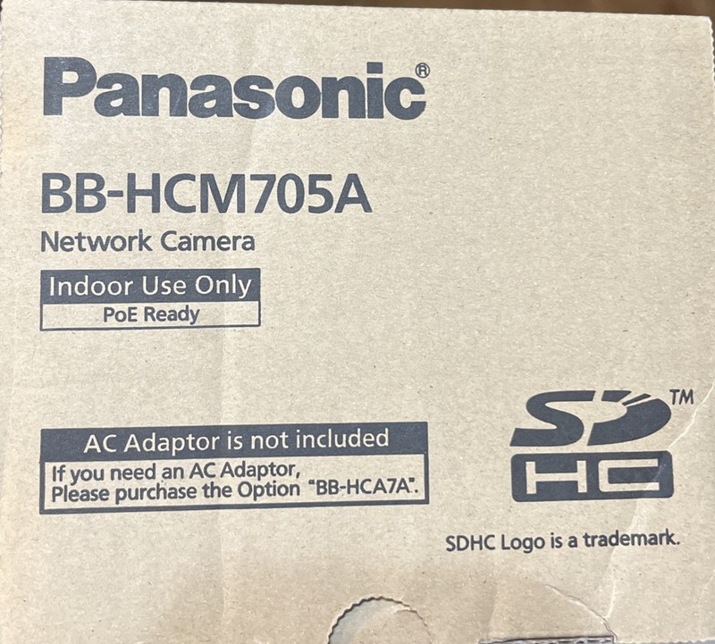 Panasonic BB- HCM701A Network Security SDHC Camera Indoor Genuine Original OEM gallery