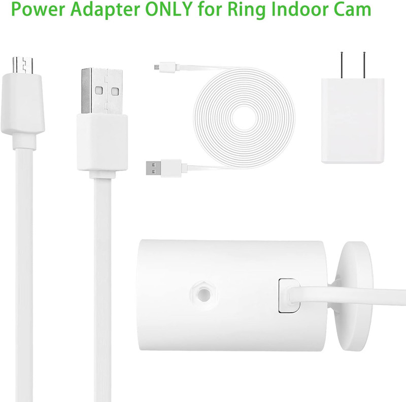 ALERTCAM Power Adapter for Ring/Indoor Cam (2Nd Gen) and Ring/Indoor Cam(1St Gen gallery