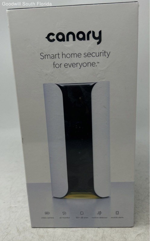 Canary CAN100USWT All-In-One Smart Home Security Camera With Box Factory Sealed gallery