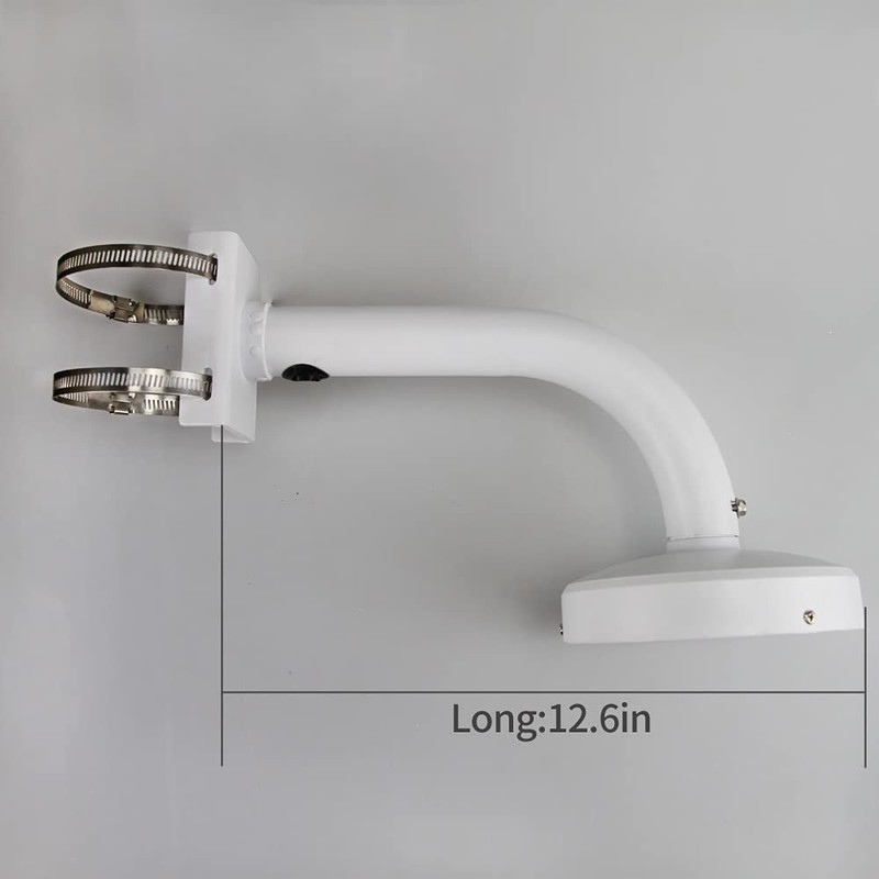 Dome Camera Universal Heavy-Duty Outdoor Security Camera Pole Mount Bracket U... gallery