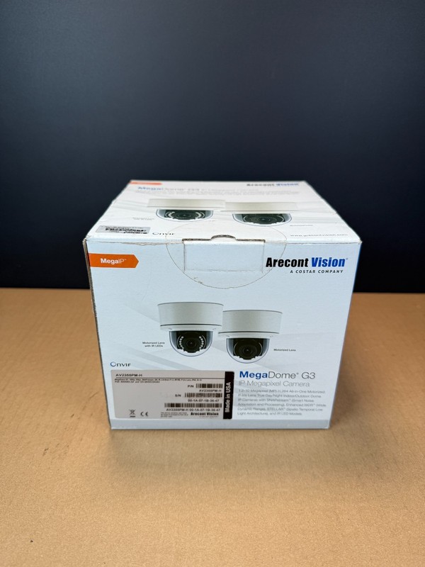 Arecont Vision Security Cameras Mega Dome G3 Stellar 1.2mp AV2356PM NEW!!! gallery