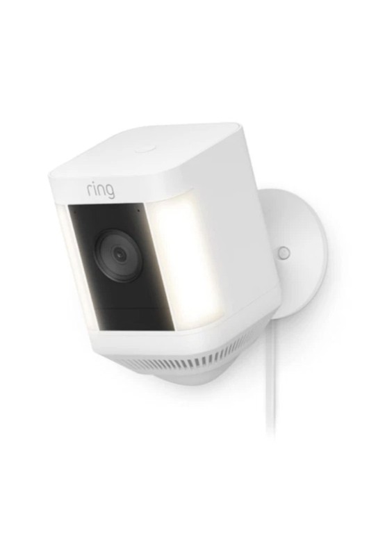 Ring Spotlight Cam Plus Battery Outdoor Camera with Lights Siren