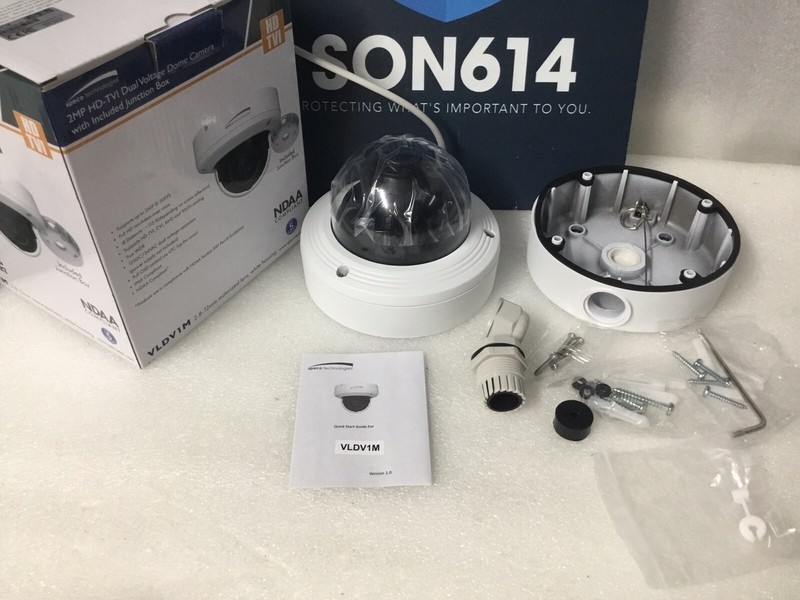 SPECO VLDV1M Security Color Camera W/2.8-12mm 2MP Full HD-TVI AHD CVI 960H NEW! gallery