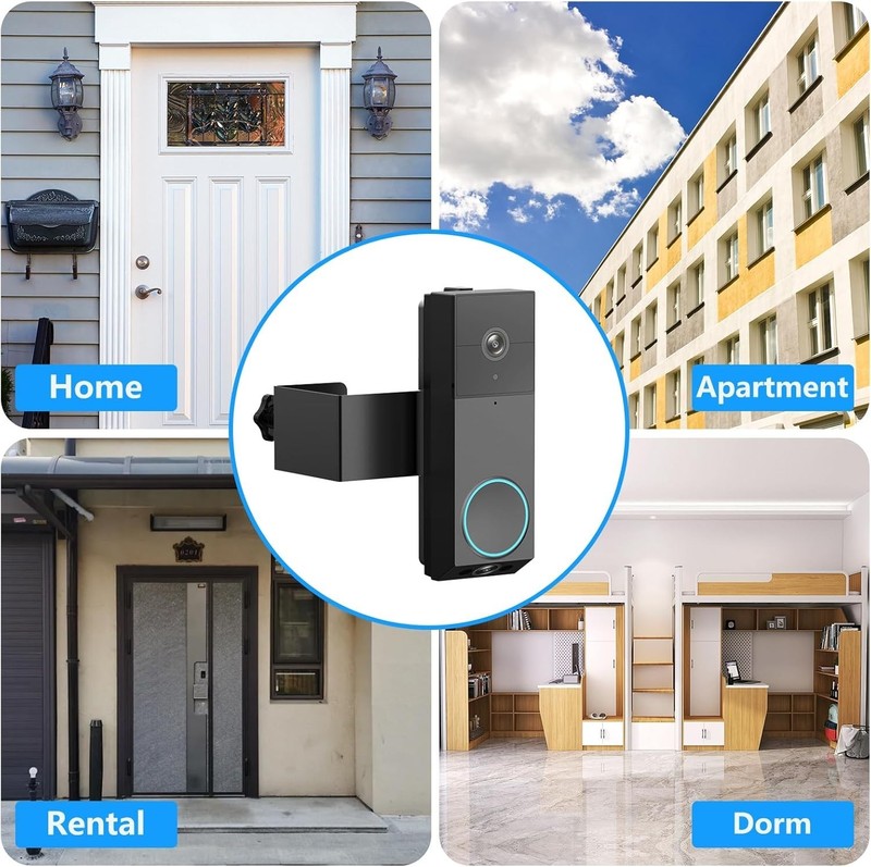 Anti-Theft Door Mount for Wyze Duo Cam Doorbell Only, No-Drill Wyze Doorbell ... gallery