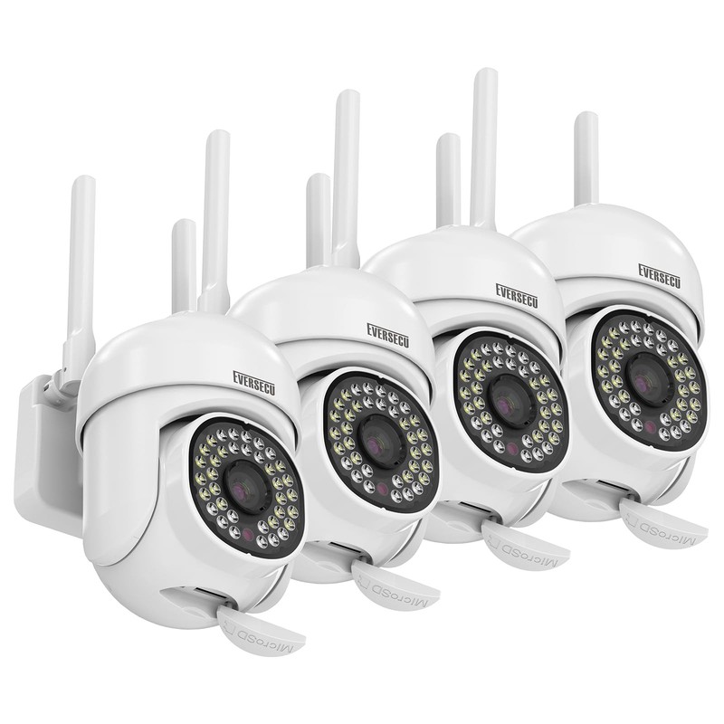 2K 3.0MP Outdoor WiFi PTZ Security Camera, 2.4G&5G WiFi, Auto Tracking, 2 Way…