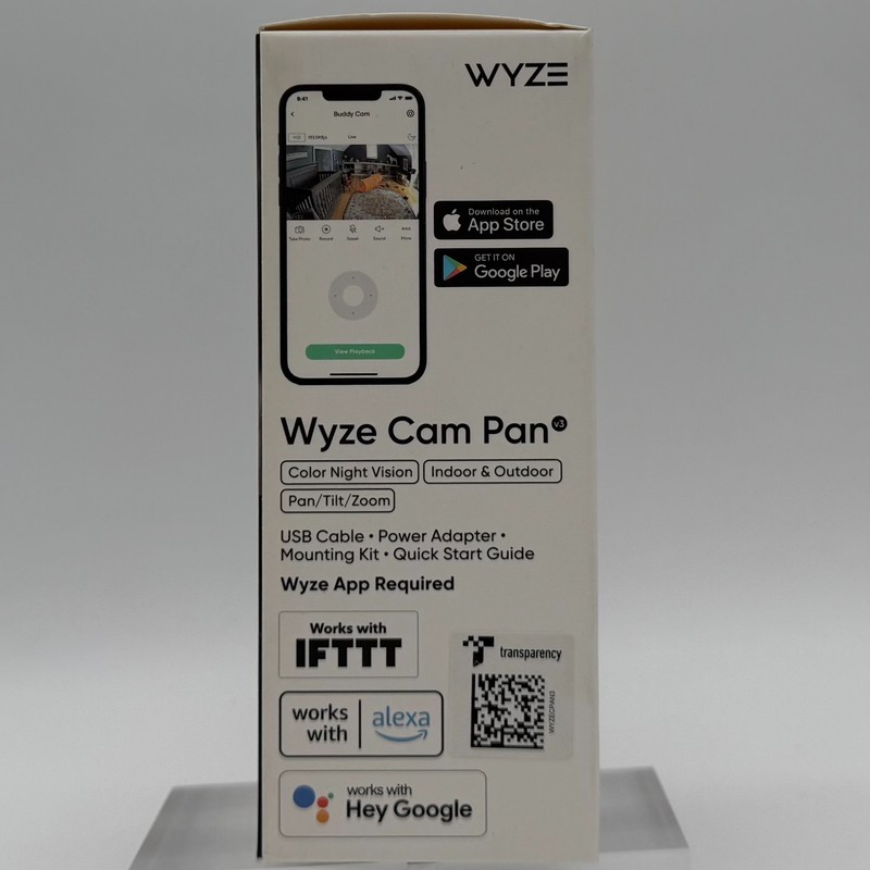 Wyze Cam Pan V3 1080p Indoor/Outdoor Wi-Fi Pan Tilt Zoom Smart Home Camera. gallery