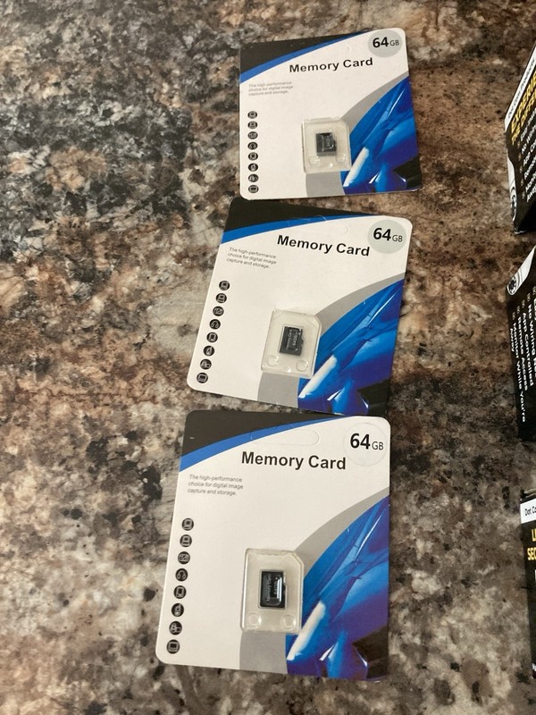 Lot of 3 ~ Dot Com Light Socket 5G Security Camera, Includes 64GB Memory Cards gallery