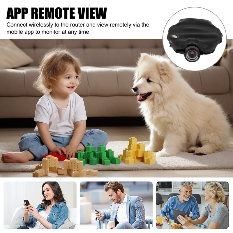 1080P Wifi Wireless Camera Mini Camcorder Video Night Vision Home Security Cam gallery