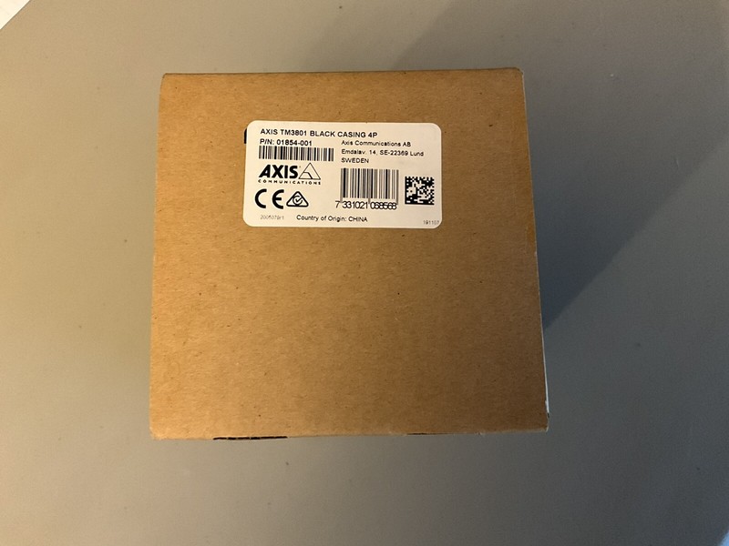 Axis TM3801 Black Covers (4 Pack Of Covers) – New In Box