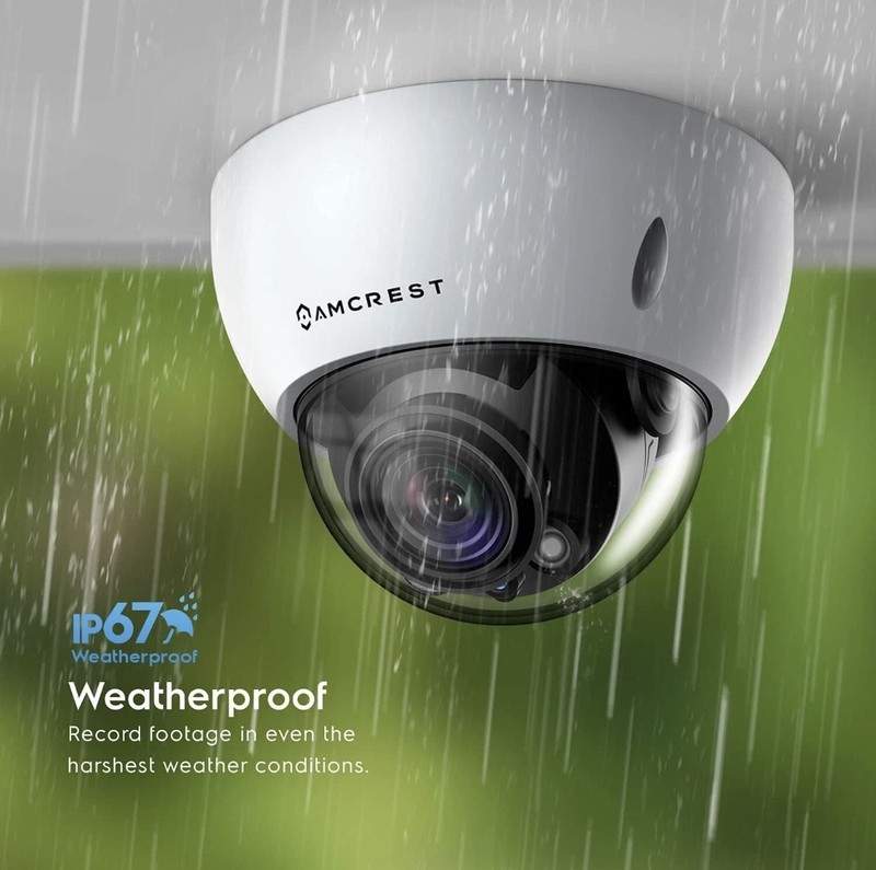 Amcrest 4K 8MP Varifocal POE IP Security Camera IP8M-VD2793EW White Optical Zoom gallery