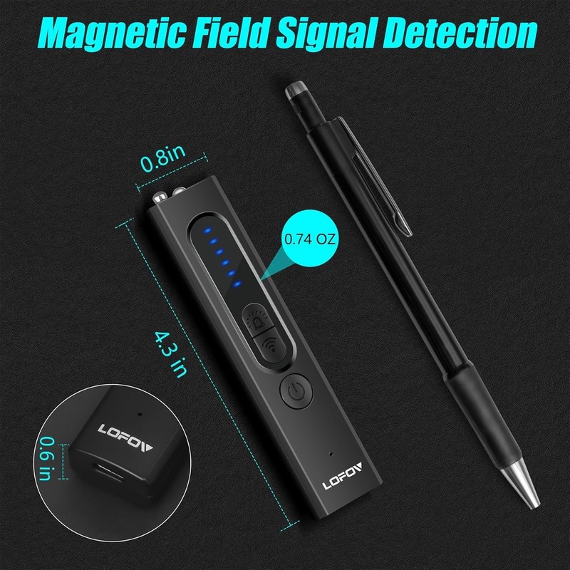Advanced Hidden Camera Detector - Detects RF Signals & GPS Trackers Effortlessly gallery