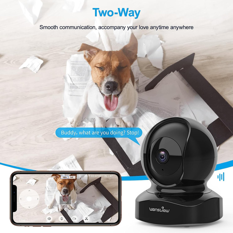 Wansview Wireless Security Camera IP Camera 1080P HD WiFi Home Indoor Camera 2 gallery