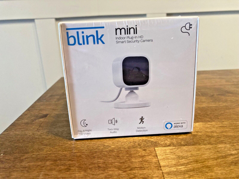 Blink Smart Security Camera Bundle - 4 outdoor cameras, 1 indoor mini, yard sign gallery