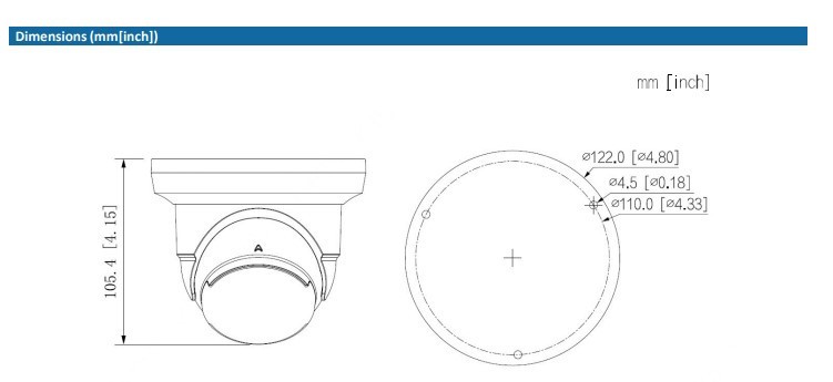 LTS Pro-X LXIP3C42NW-28MDA 4MP Full Color IP67 Fixed NDAA IP Turret Camera/Audio gallery