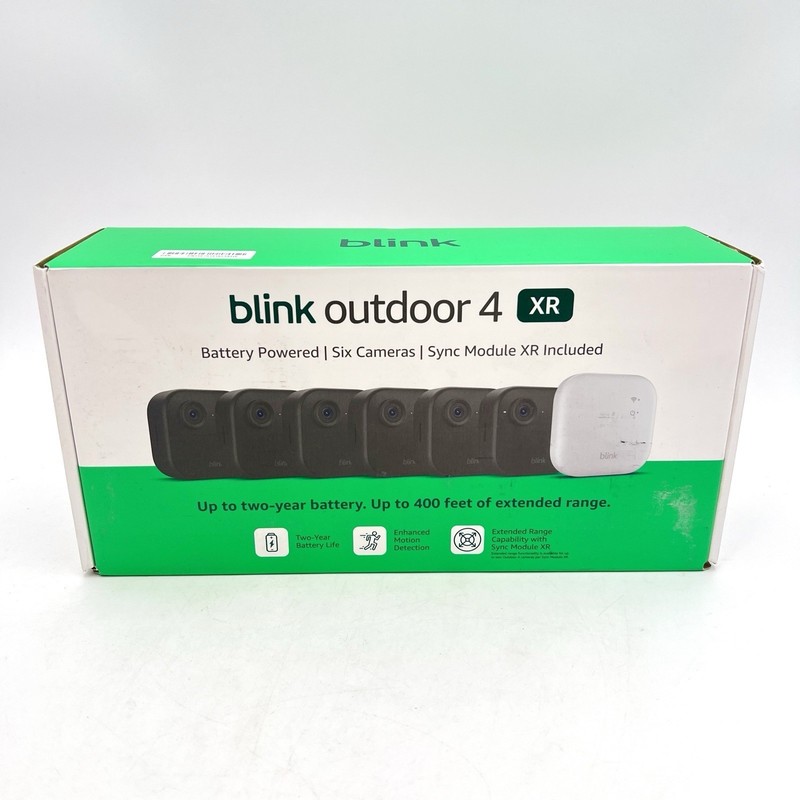 🔥 Blink Outdoor 4 XR HD Smart Security Wireless 6 Camera System w sync module🔥 gallery