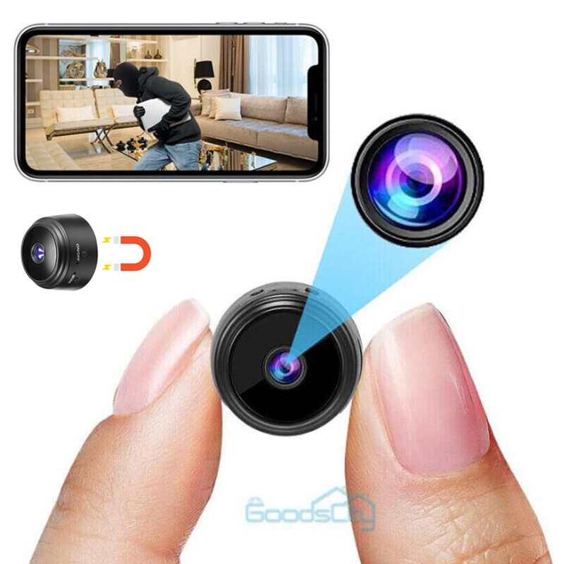 Mini Camara De Seguridad WiFi 1080P Inalambrica Con Audio Video Vision Nocturna gallery