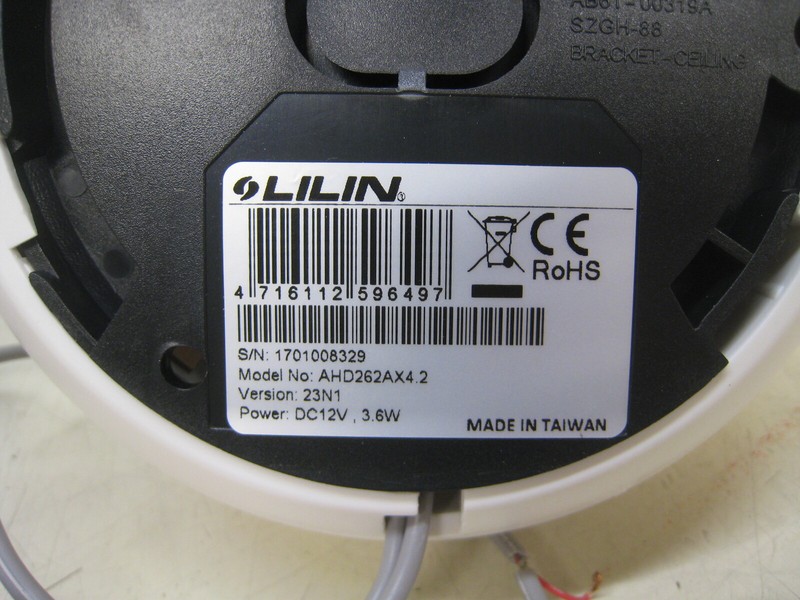Lilin Dome IR Camera AHD262AX4.2 Version: 23N1 / HDMI / DC12V , 3.6W gallery