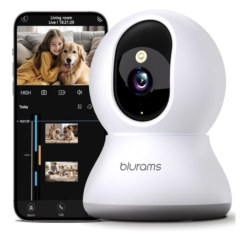 Blurams Dome Nexa 2K Indoor Security Camera Dual Band 5GHz/2.4GHz CCTV FHD