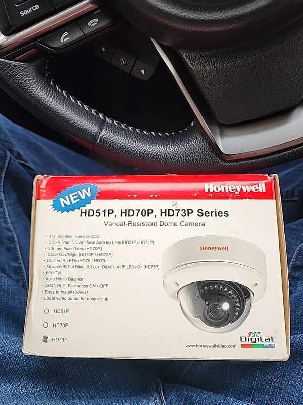 Honeywell Performance Series HD73P Rugged Fixed Vandal-Resistant Dome Camera