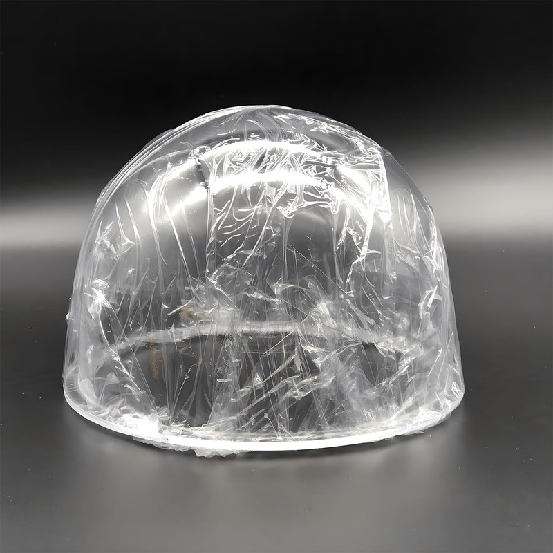 7" Clear Acrylic Dome Cover for CCTV Security Camera - 177mm x 130mm, Pre-drille gallery