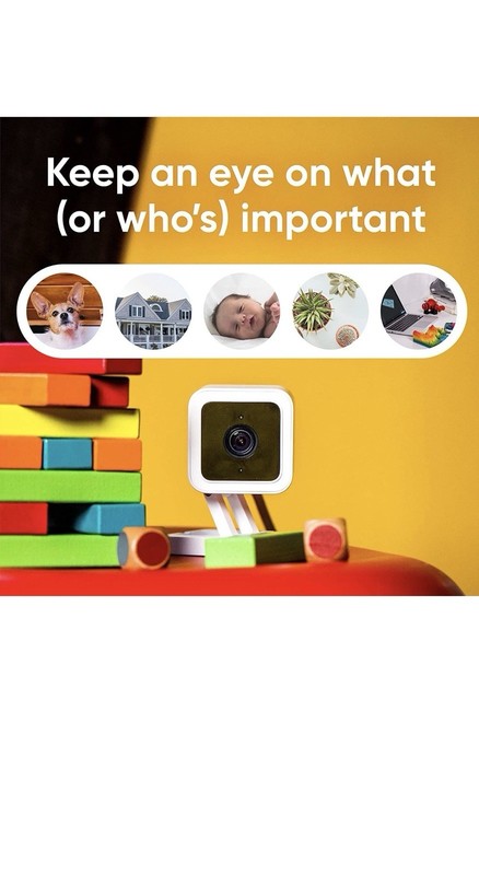 Wyze Cam v3 with Color Night Vision, Wired 1080p HD Indoor/Outdoor Video... gallery