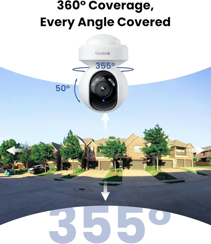 E1 Outdoor Pro with Doorbell Wifi Bundle, 4K PTZ Camera with Auto Tracking, 2K+ gallery