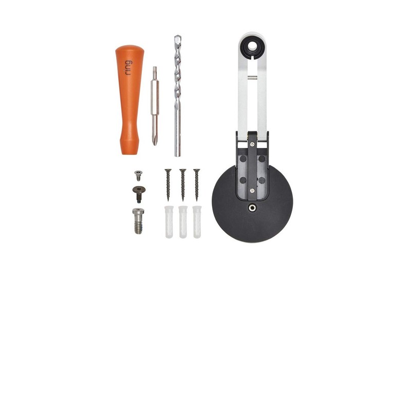 Black Sticky Up Cam Mount Compatible With Most Cameras – Ultra Thin