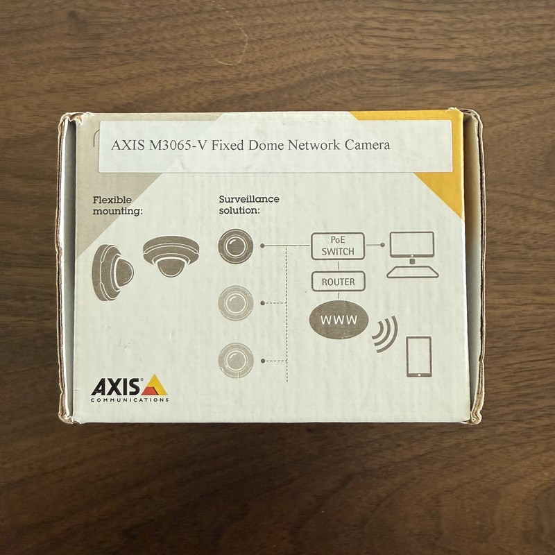 AXIS M3065-V Fixed Dome Network Camera 1080p PoE – Brand New gallery