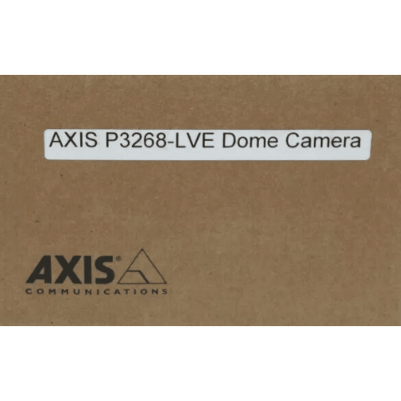 AXIS P3268-LVE P32 Series 8MP Outdoor Fixed Dome IR WDR IP Camera 02332-001 New