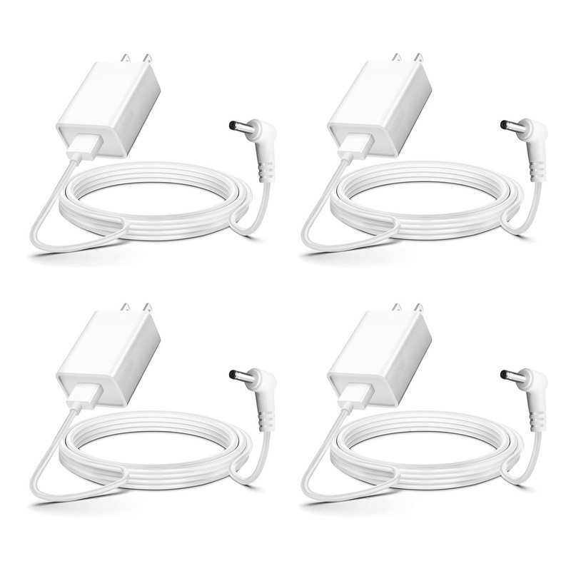 4-Pack Indoor/Outdoor Power Adapter Charger for Ring Stick Up Cam Plug-in/Rin... gallery