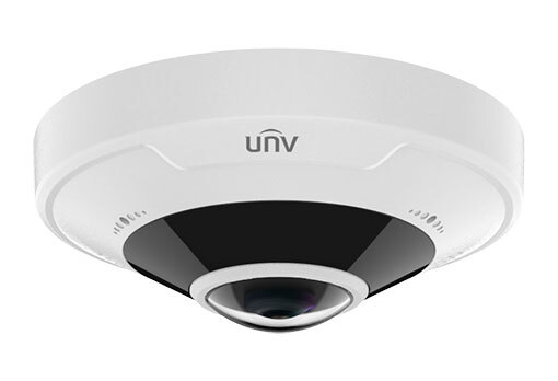 UNV 12MP IP67 NDAA 2-Way Audio HD Fisheye Fixed Dome Uniview Security Camera gallery