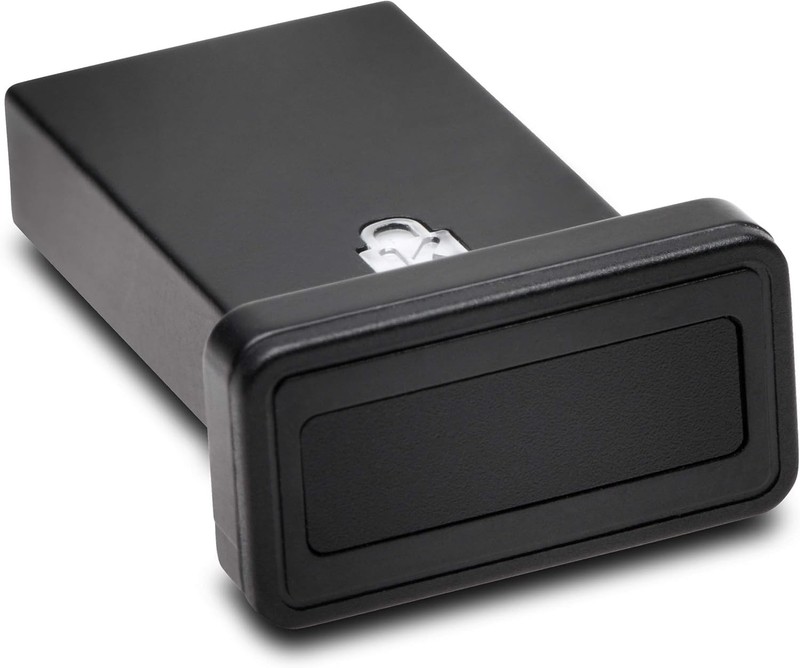 FIDO2 USB Security Key Fingerprint Reader MultiFactor Authentication macOS Black